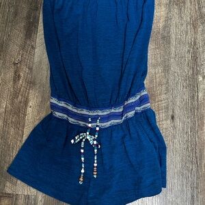 Lucky Brand Blue Swim Coverup